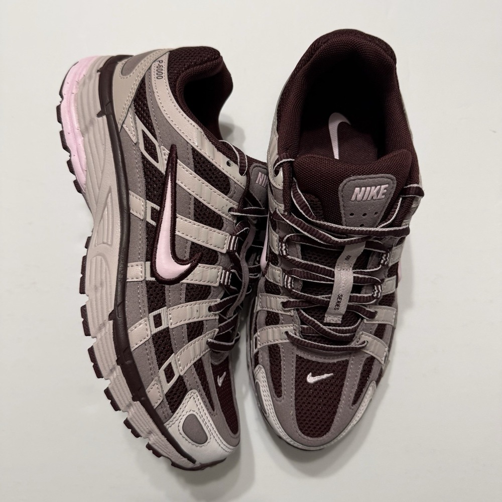 New Nike P-6000 Shoes Women Comfort Burgundy Crush Pink Foam HV2522 600 Size 6.5